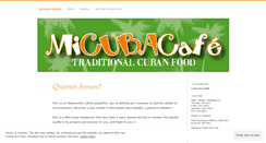 Desktop Screenshot of micubacafe.com