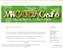 Tablet Screenshot of micubacafe.com